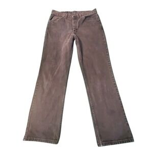 Vtg Levis 574 Relaxed Fit Jeans 32x28 Faded Black Tab Batwing Canada Denim Y2K